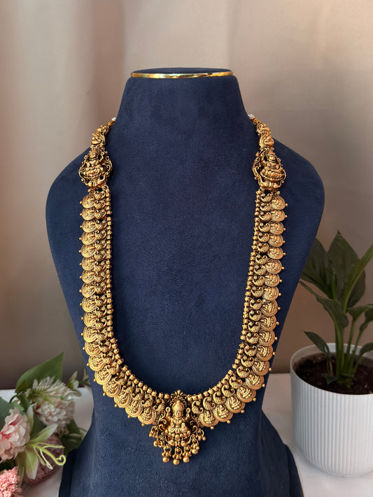 Lakshmi Coin Long Haaram L100