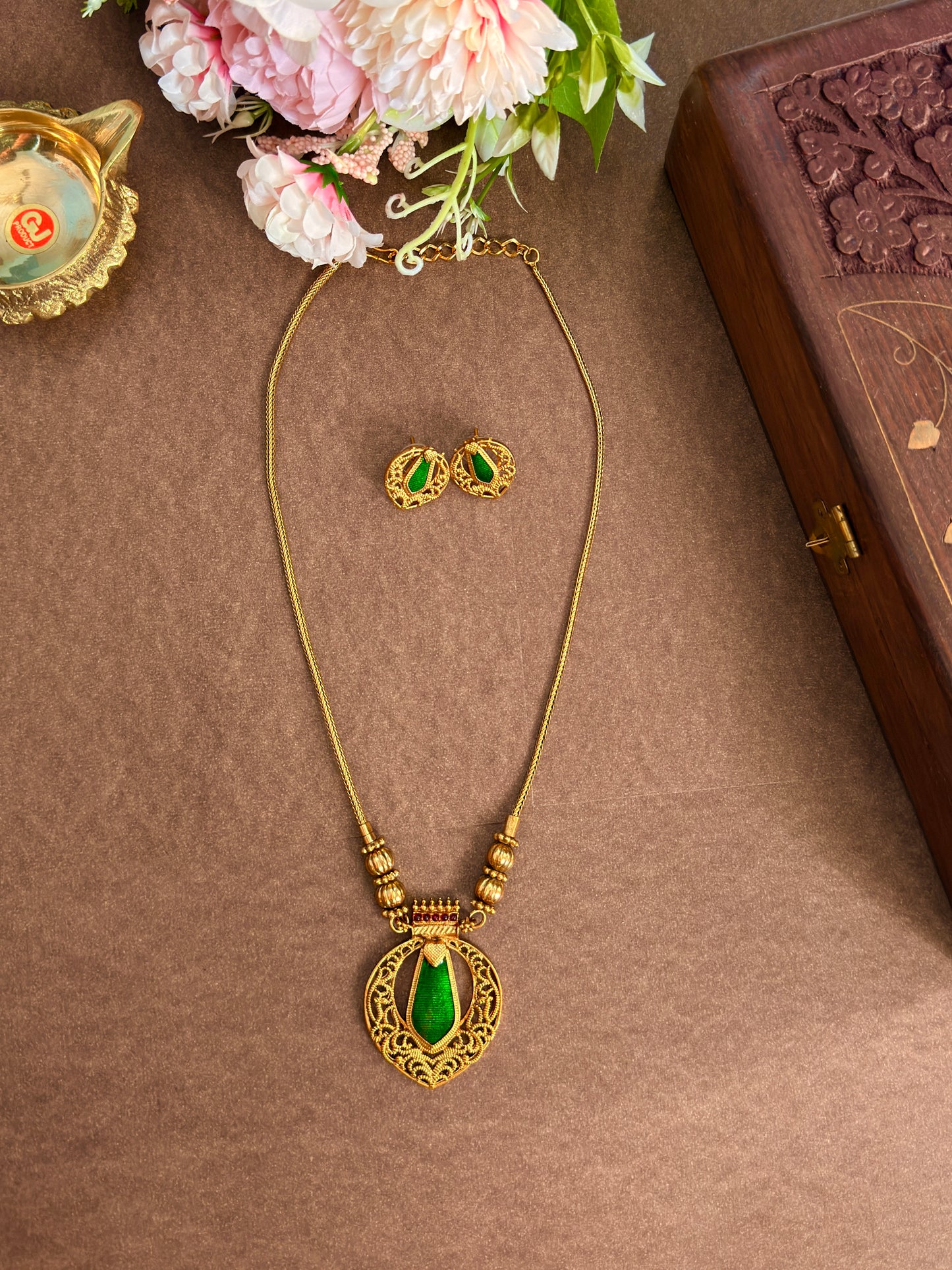 Green palaka short chain SC28