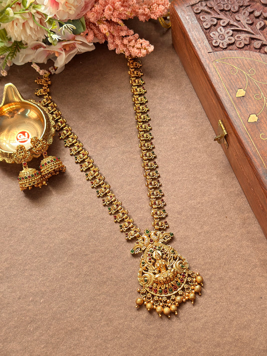 Long Haram with Gold Beads