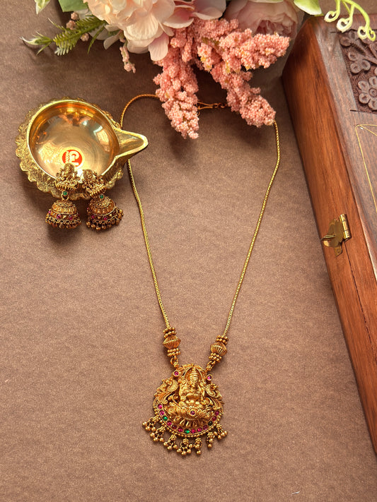 Multi Stone Lakshmi Short chain SC02