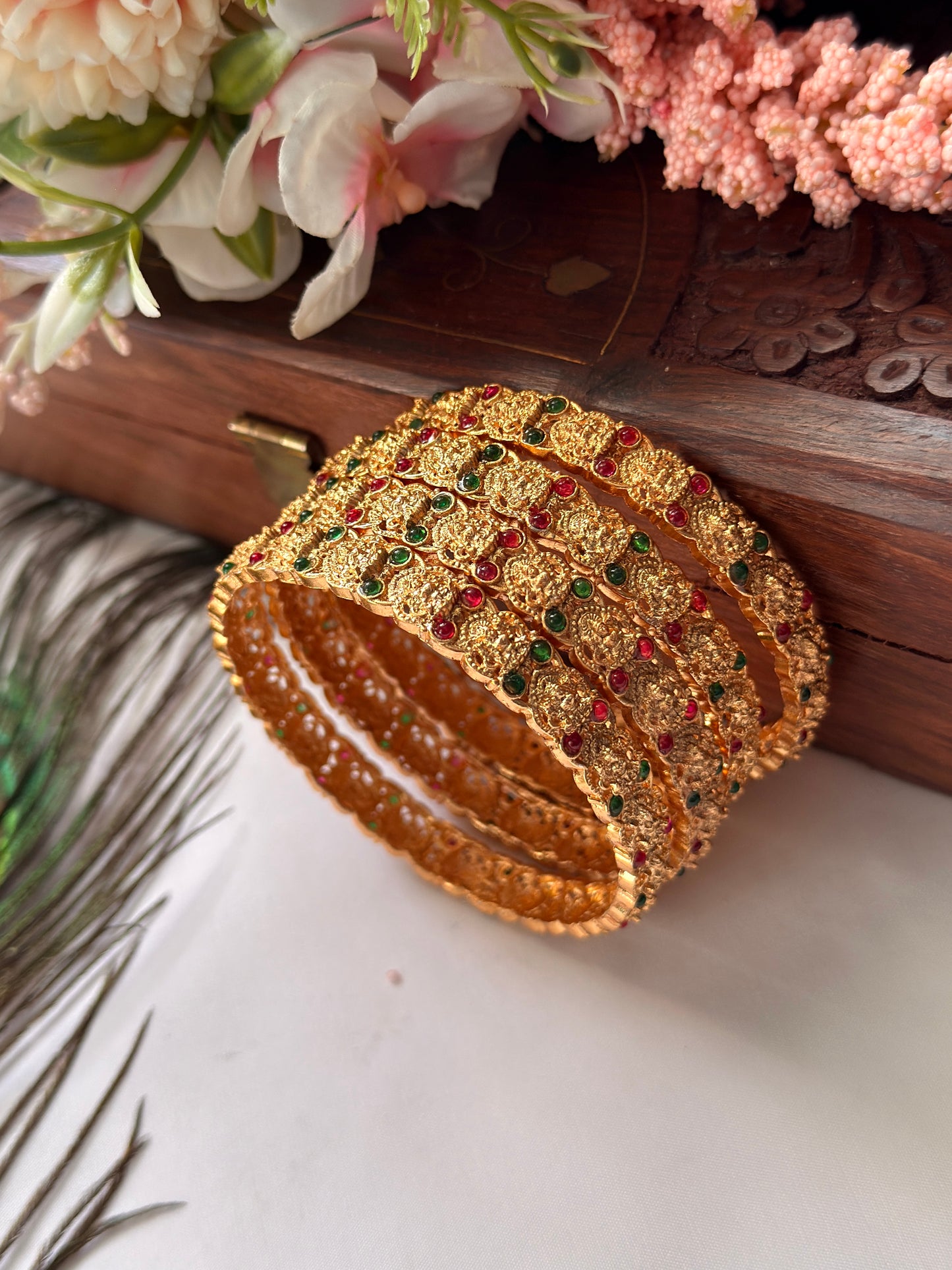 Goddess Multi Stone Bangles B47