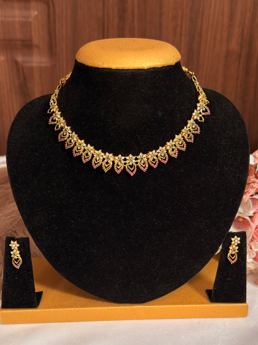 AD Necklace Leaf DIA36