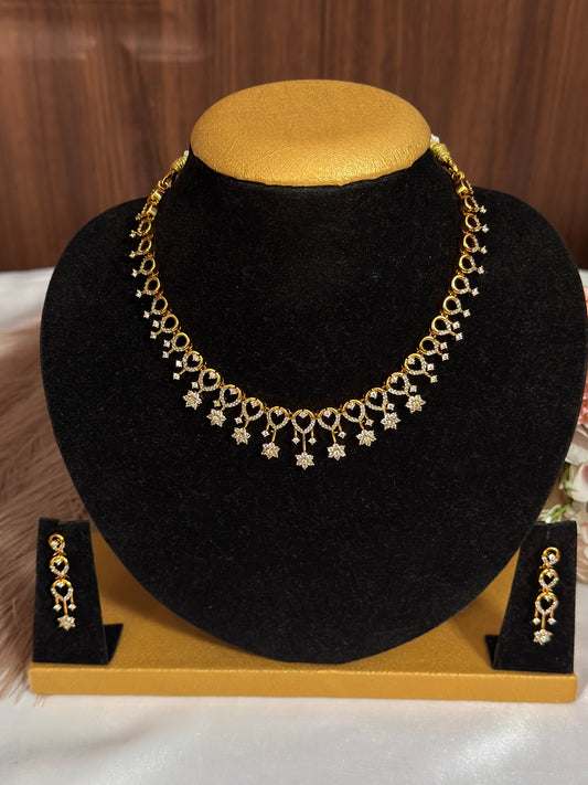 AD Beautiful Star Necklace DIA35