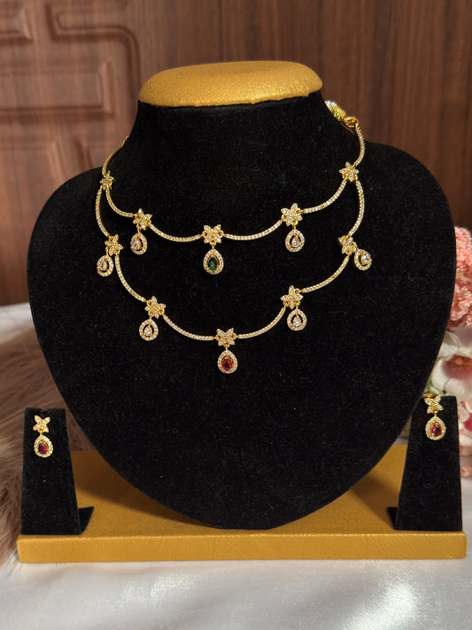 Double layer AD Multi stone DIA53