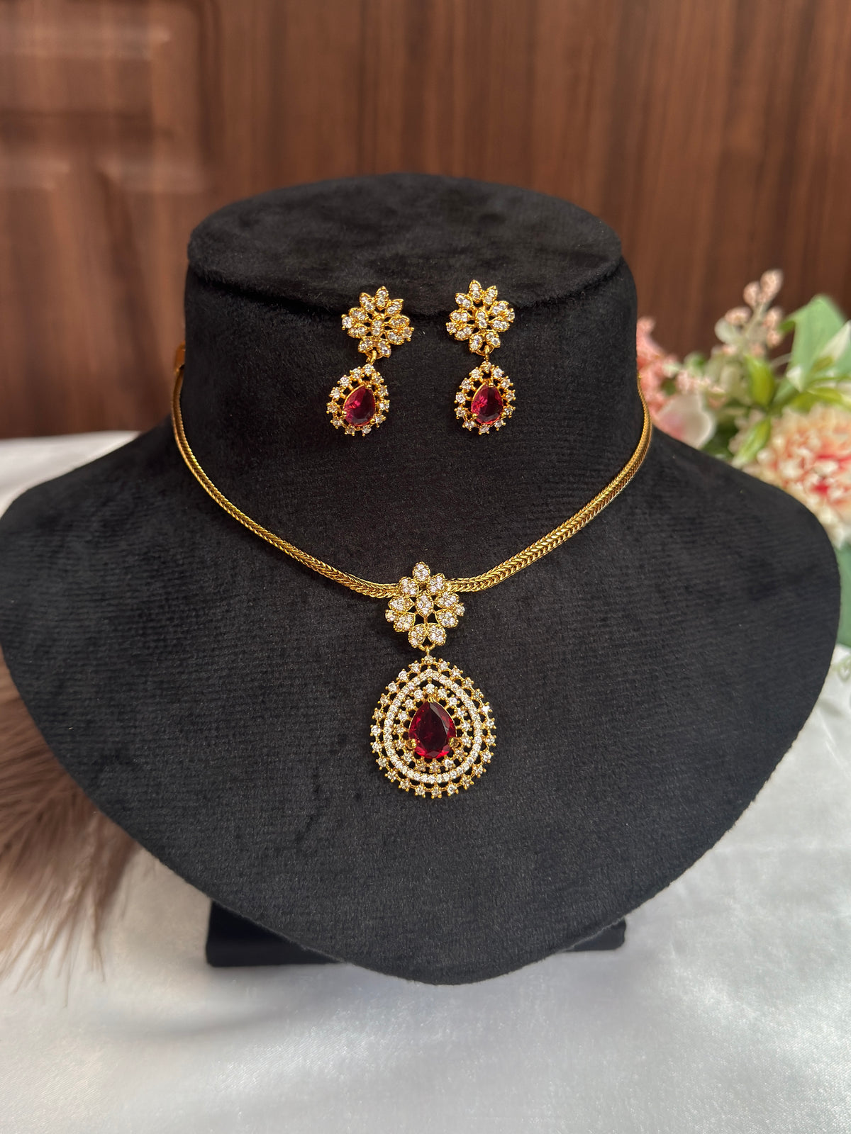 AD Pendant with Flower Design DIA17