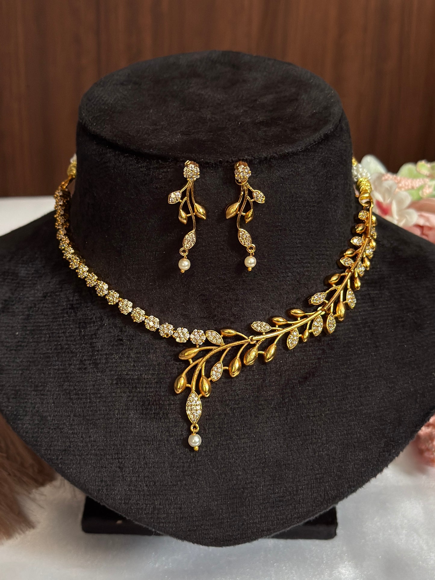 Flower Leaf Diamond DIA56