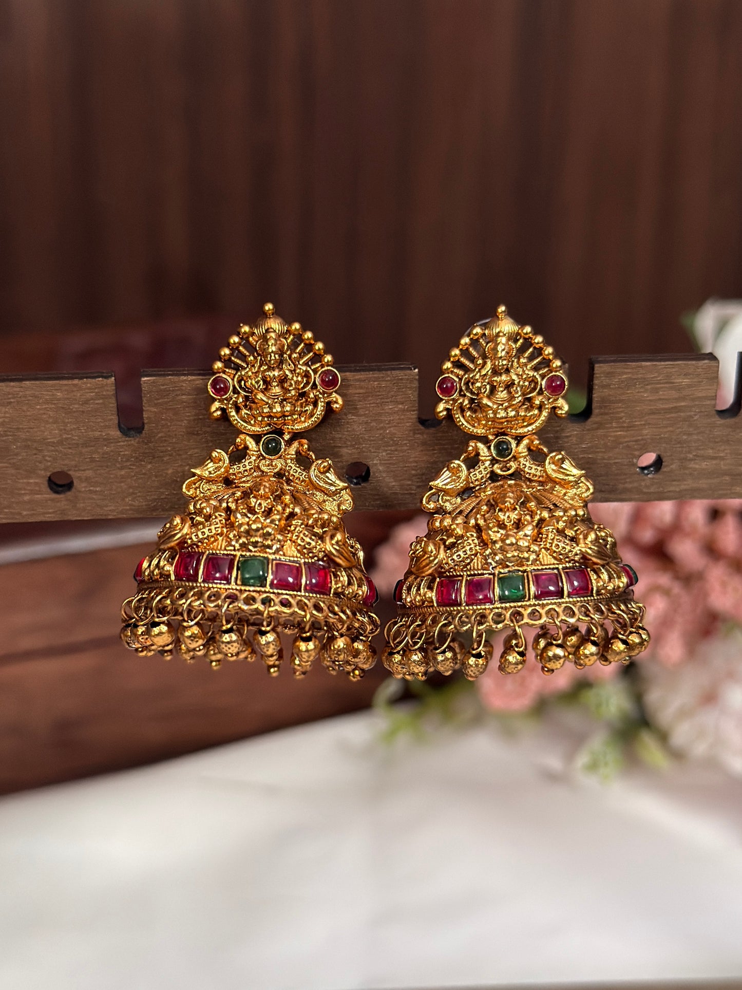 Goddess Bridal Jhumka - Big