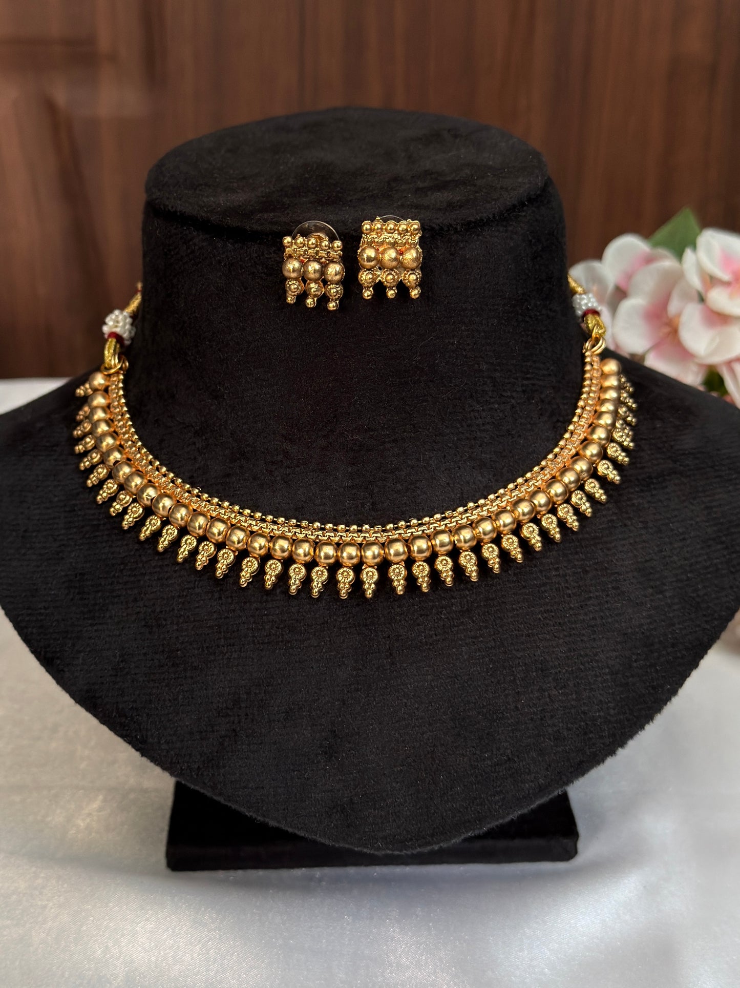 Golden Ball Necklace