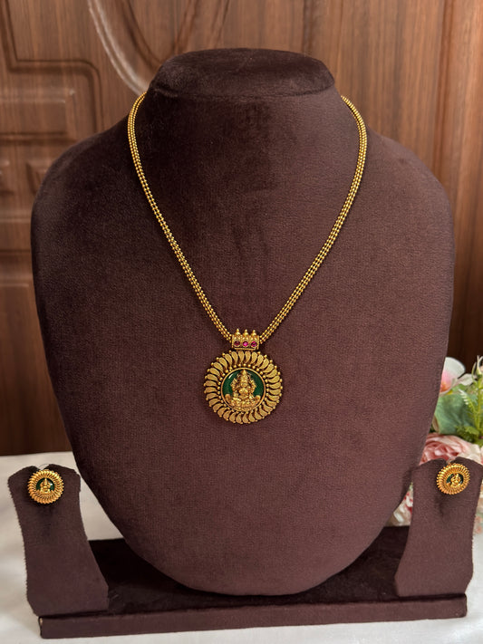 Lakshmi Green Short Chain SC56