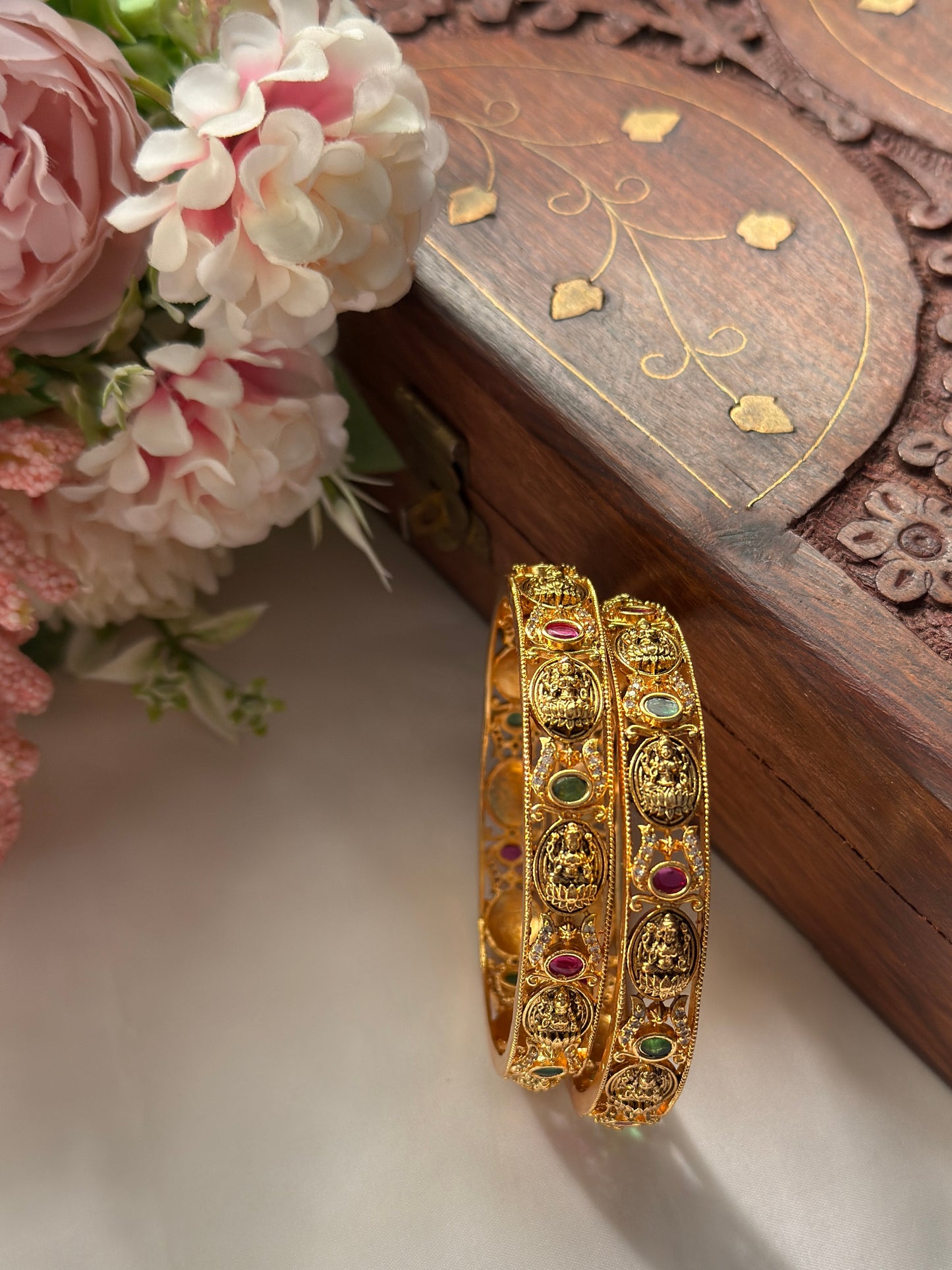 Goddess AD Stone Bangles