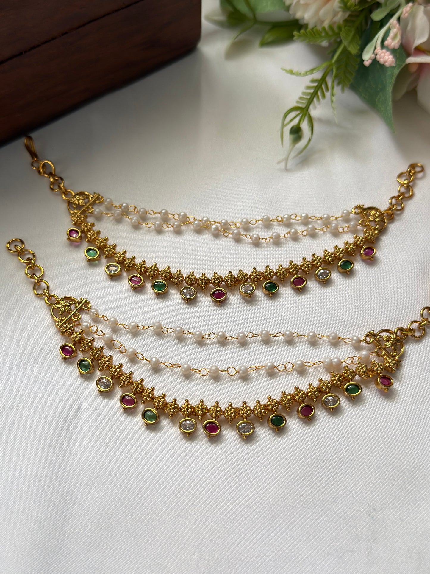 Multi Stone Pearl Maatal MA10