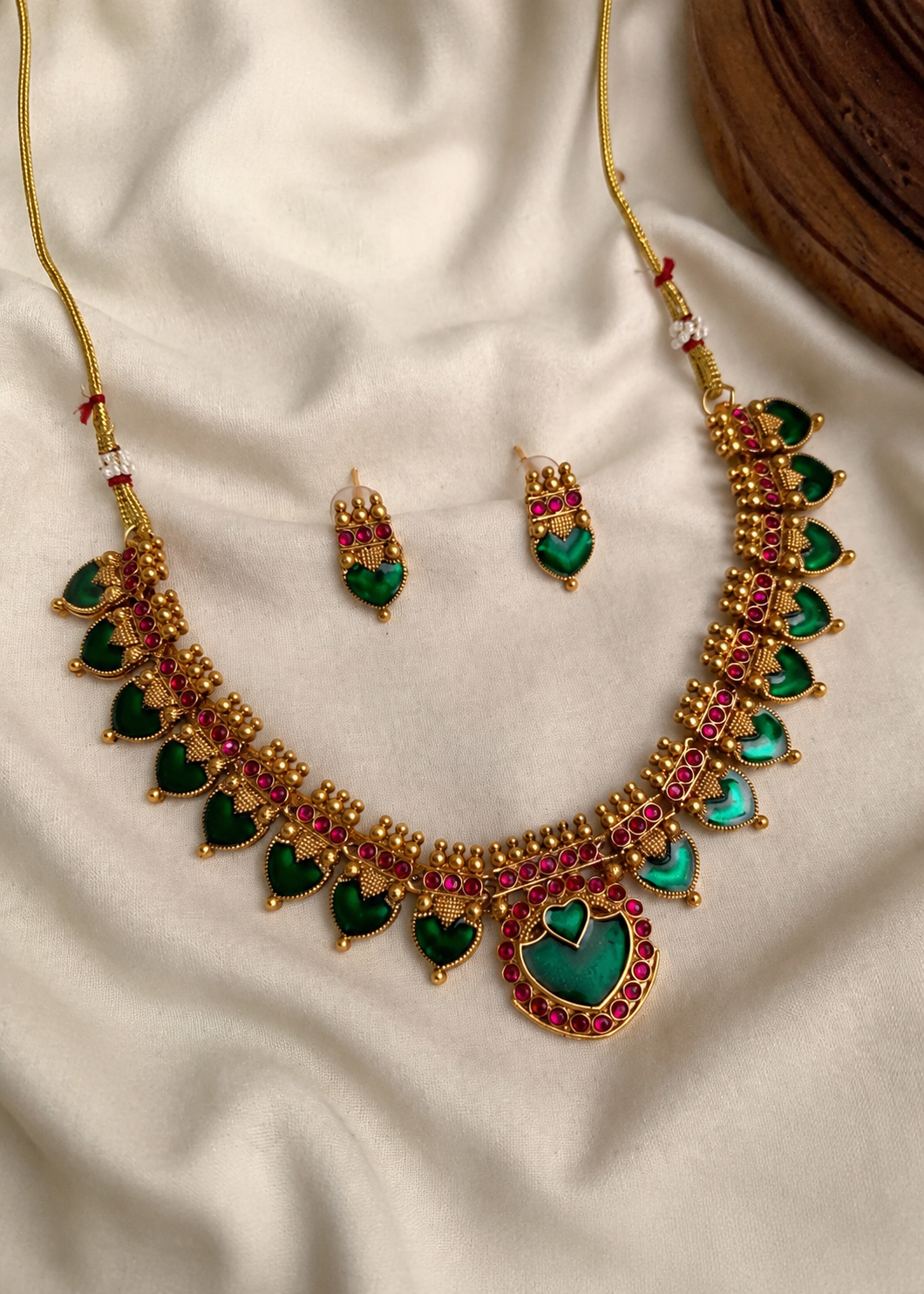 Green Palakka Necklace NE149