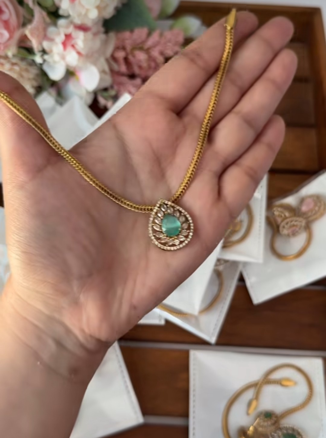 Multi Colour Diamond Necklace DIA92