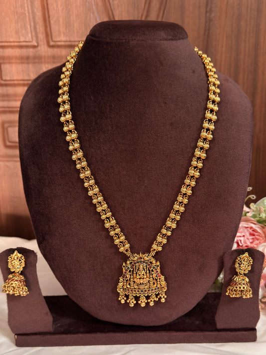 Goddess with pillar Pepper Mala L82