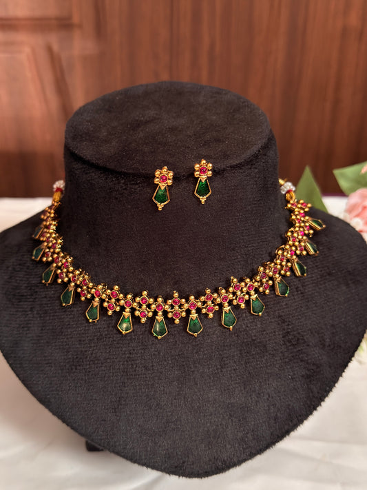 Palakka Ruby Necklace NE137