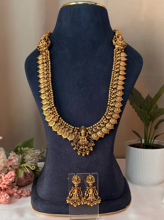 Lakshmi Coin Long Haaram L100
