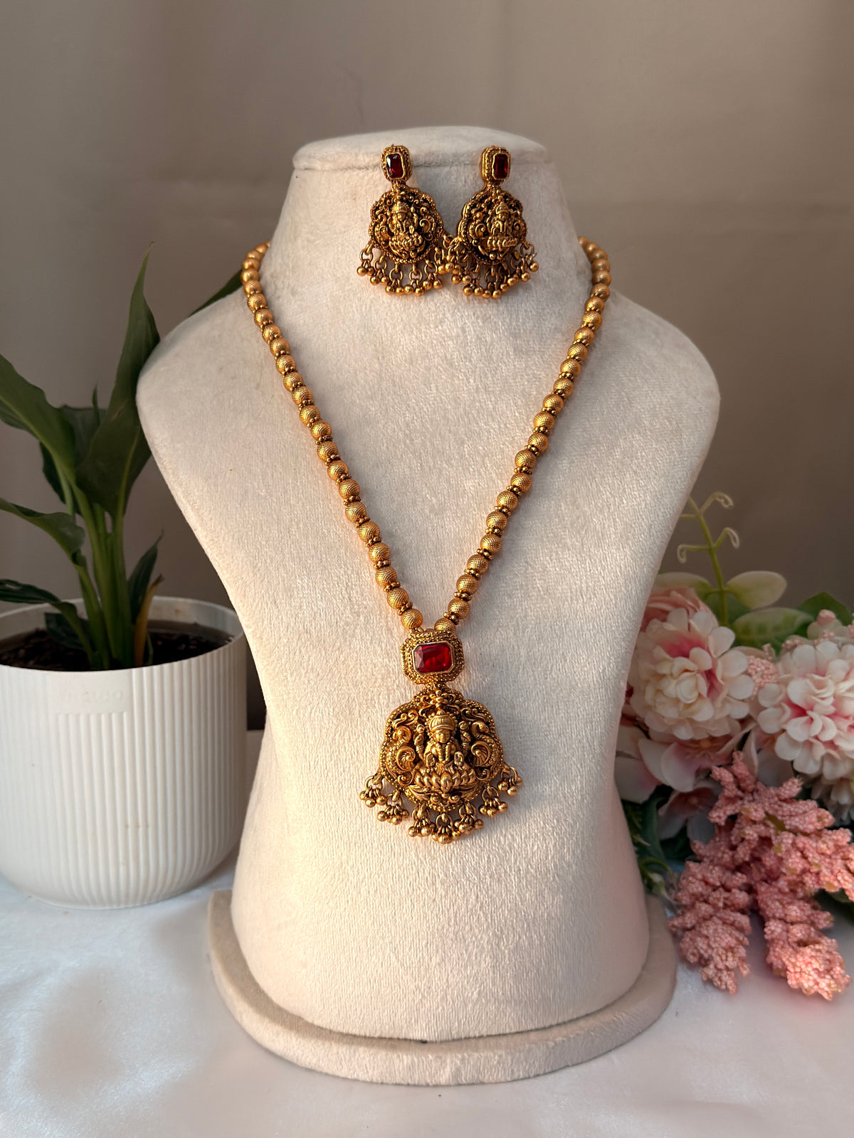 LAKSHMI ball chain gold beads SC05