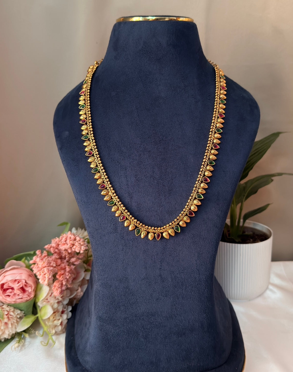 Multi Stone Mango Hipchain/Haram HB22