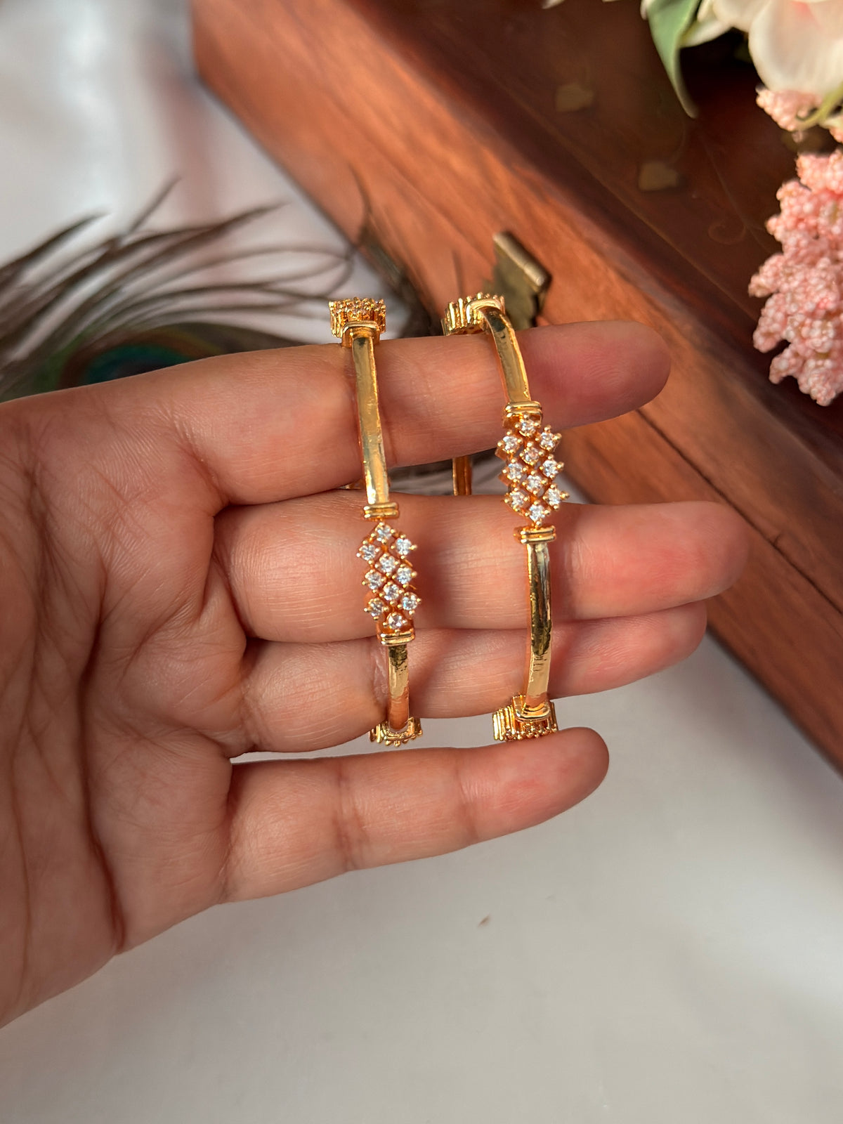 Kids Diamond Bangles B91