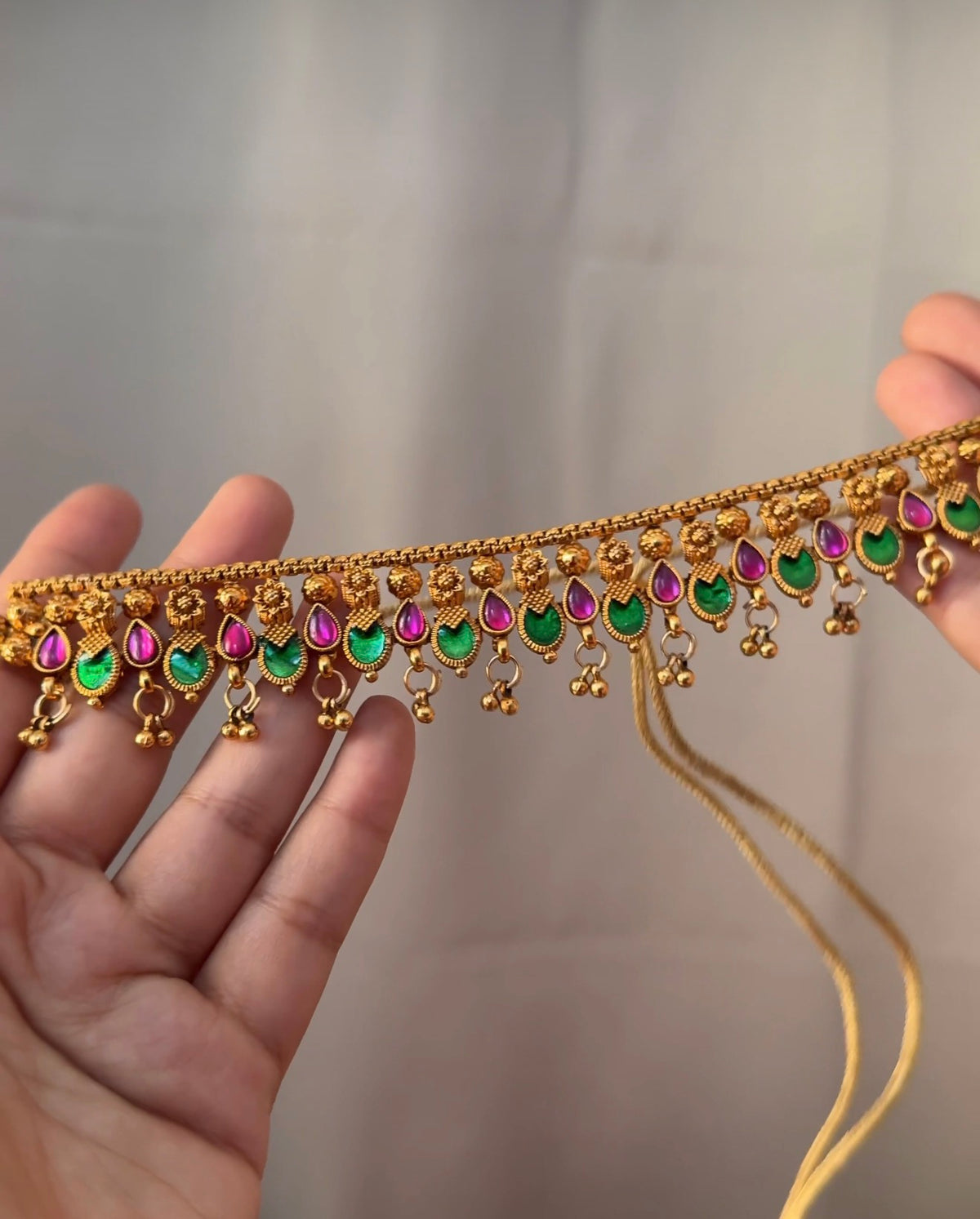 Ruby Stone Palaka Choker CHO33