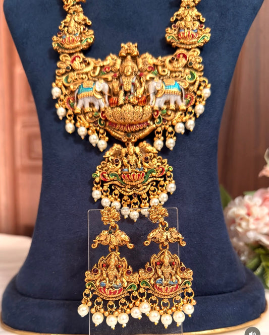 Lakshmi Devi with Comaatha Bridal set L102