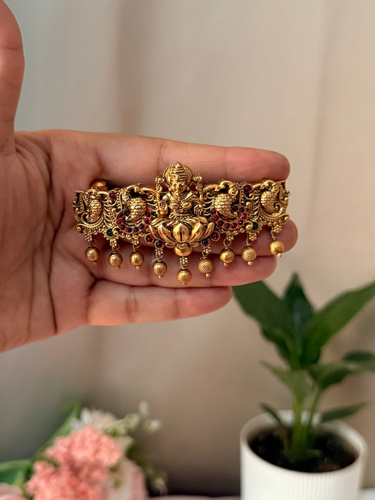 Lakshmi Devi Peacock Hair Clip HC01