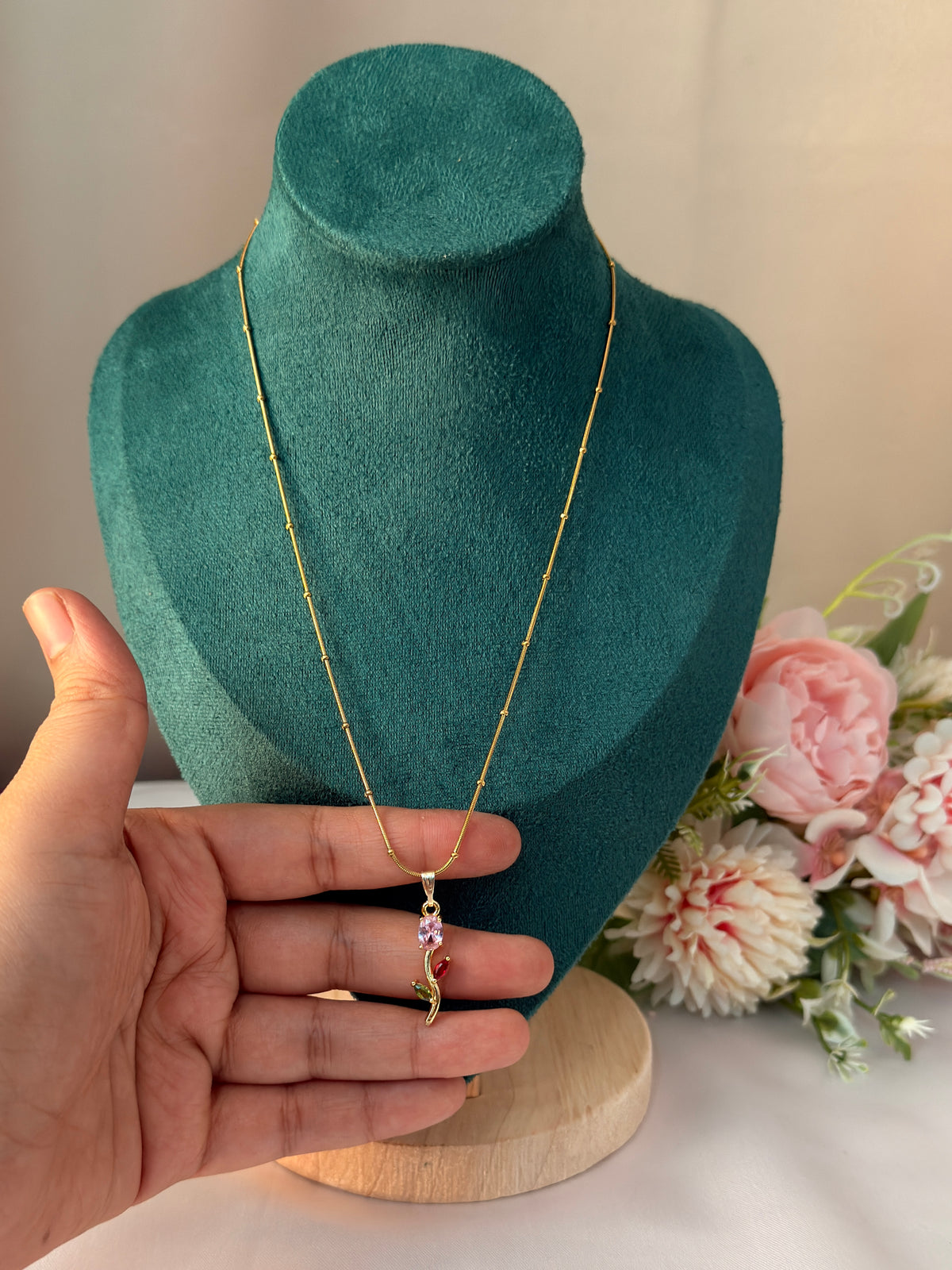 Tulip Anti Tarnish Chain AC08