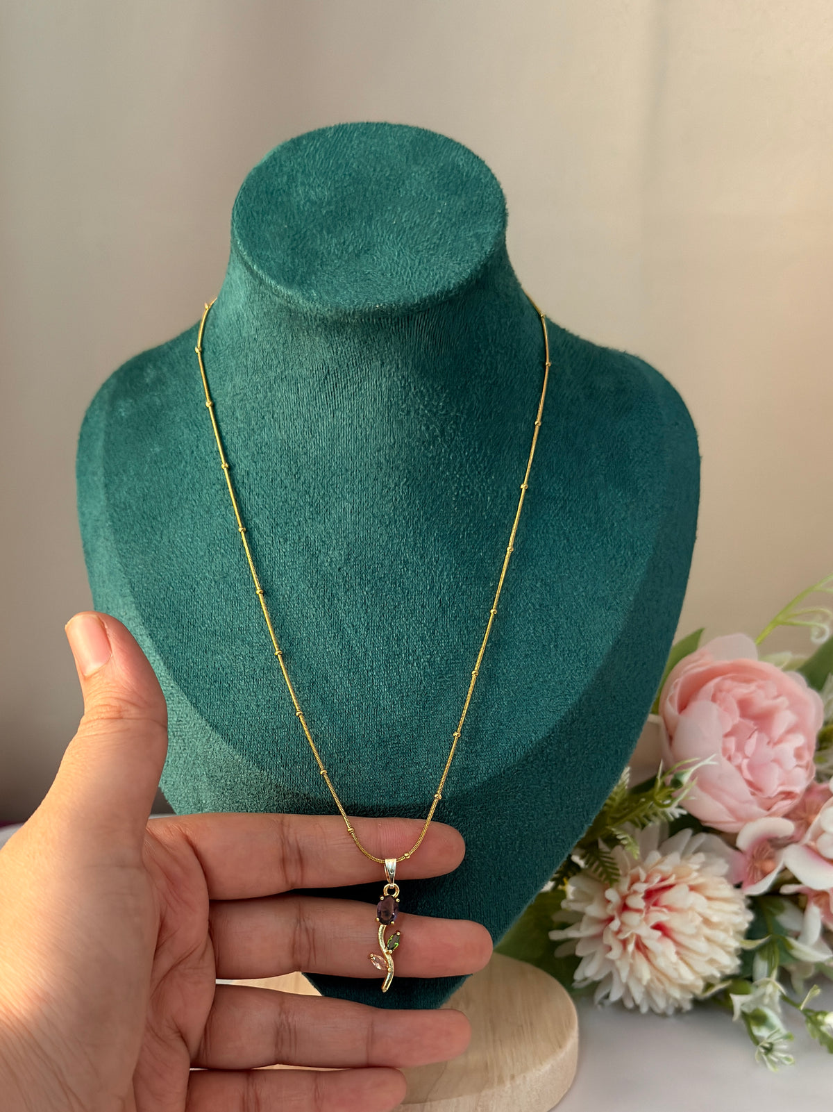 Tulip Anti Tarnish Chain AC08