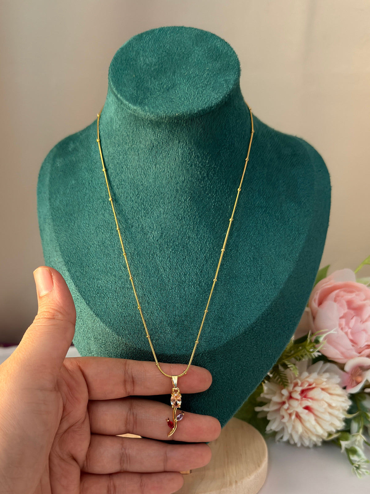 Tulip Anti Tarnish Chain AC08