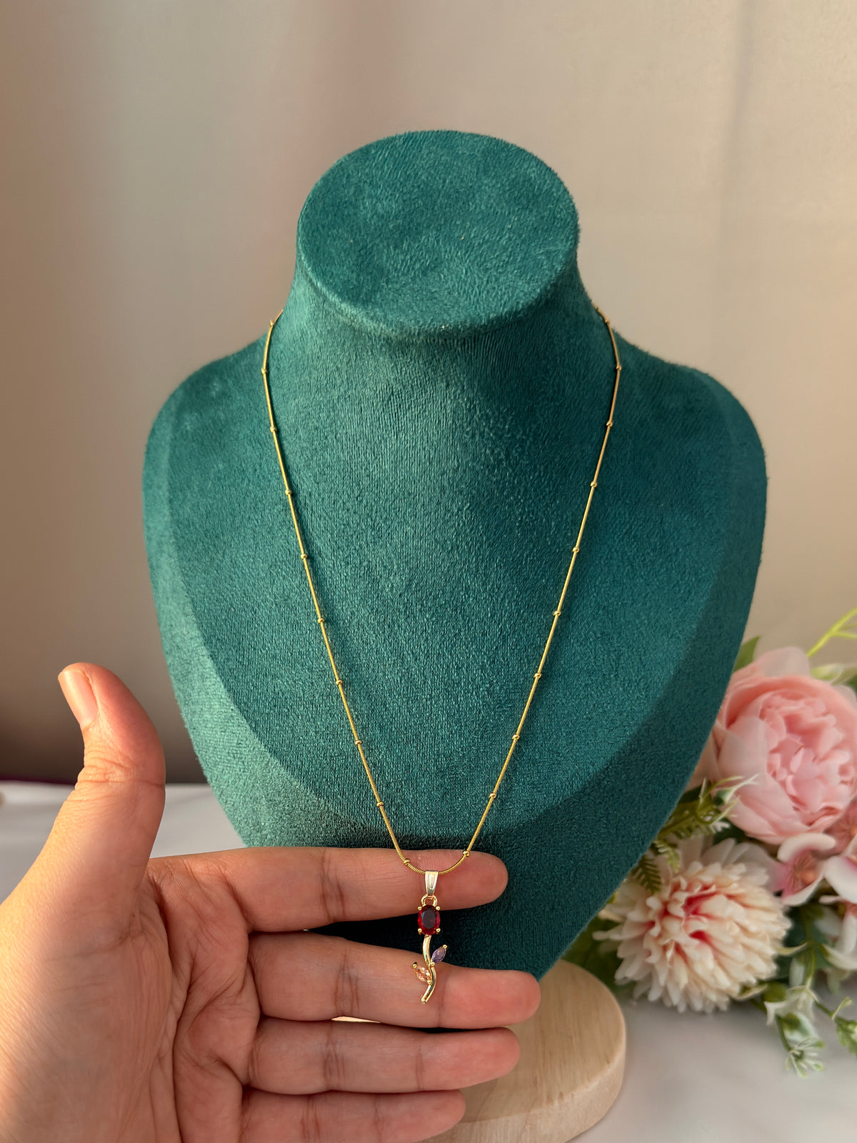 Tulip Anti Tarnish Chain AC08