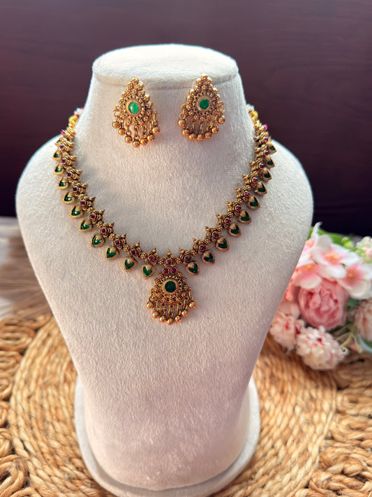 Multi Pallaka Necklace NE63