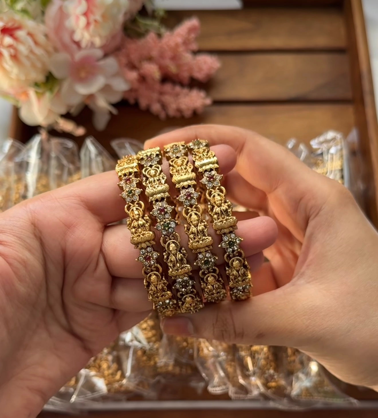 Hot selling AD Multi stone Bangles B15