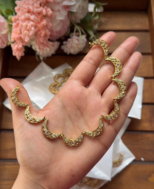 Half Moon AD Necklace DIA47