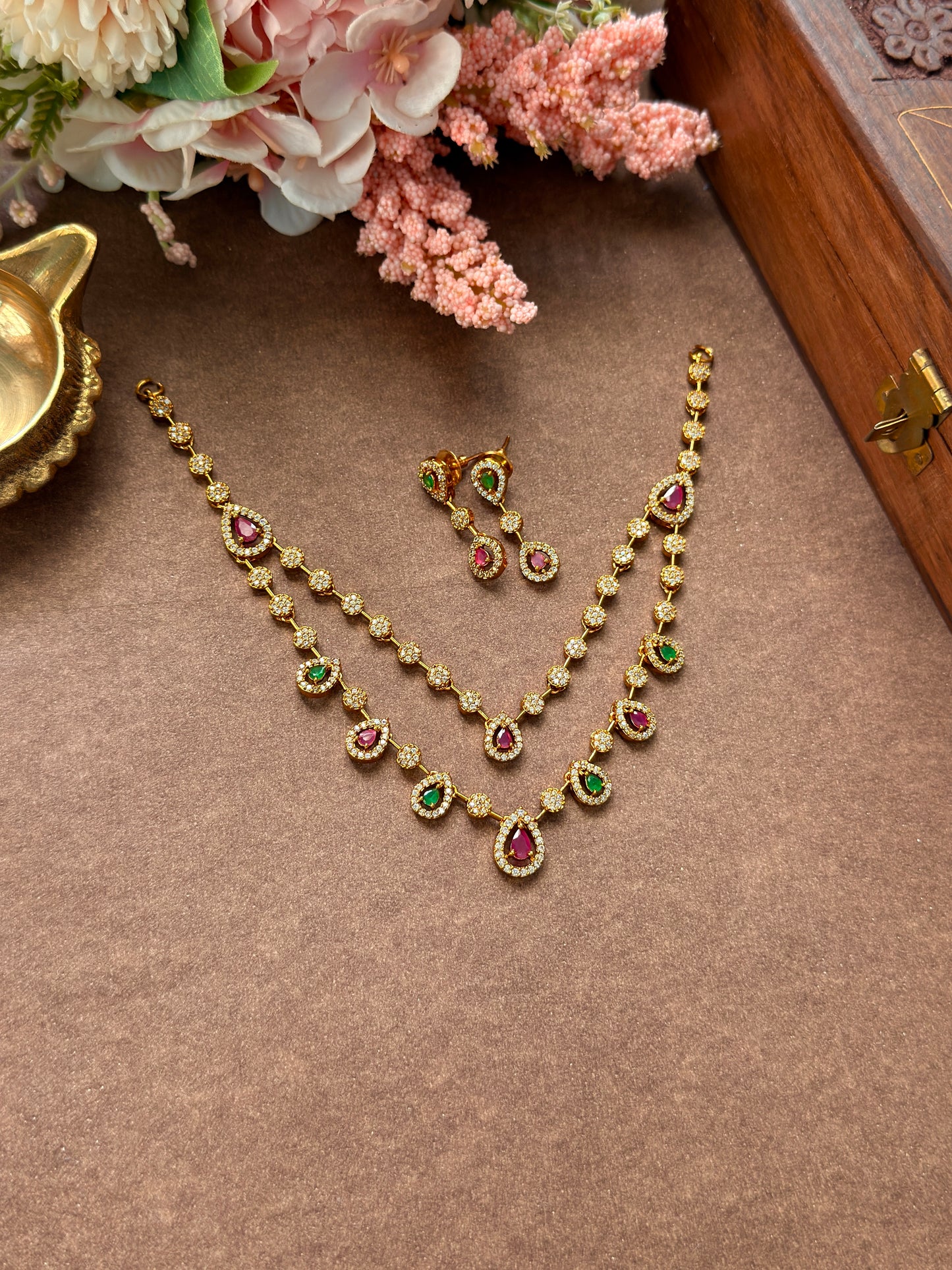 Double layer Multi stone AD DIA13