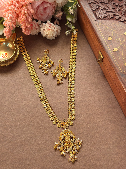Coin Haram with Lakshmi Pendant L15