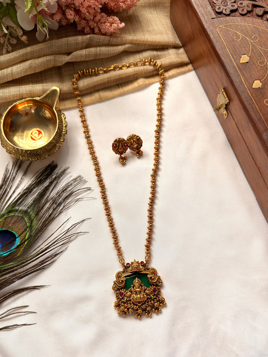 Devi Green Enamel Short chain