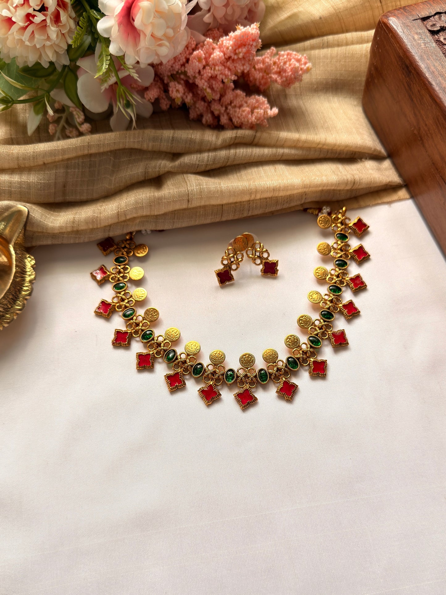 Coin Mix Necklace NE70