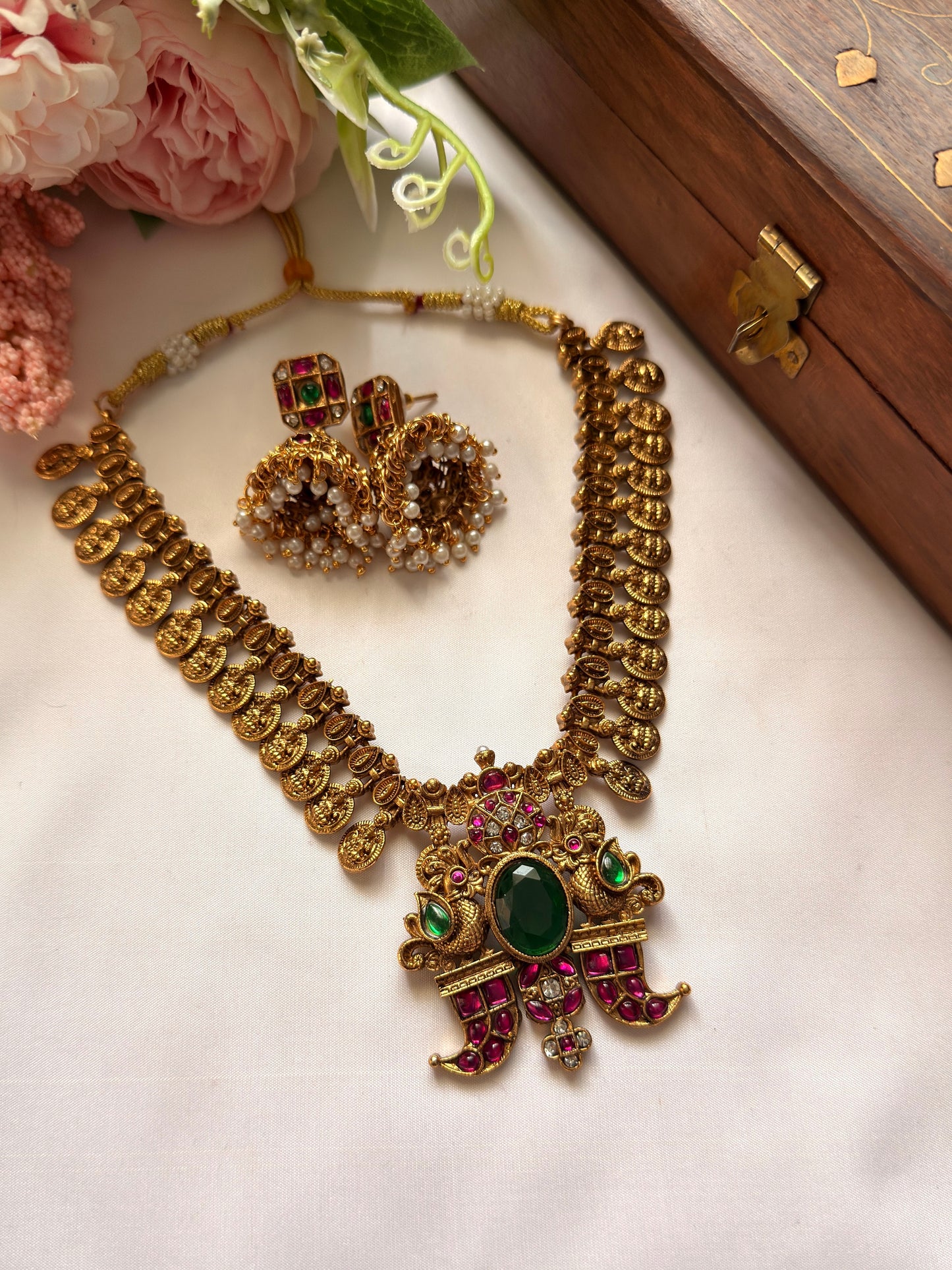 Kundan Coin Necklace NE60