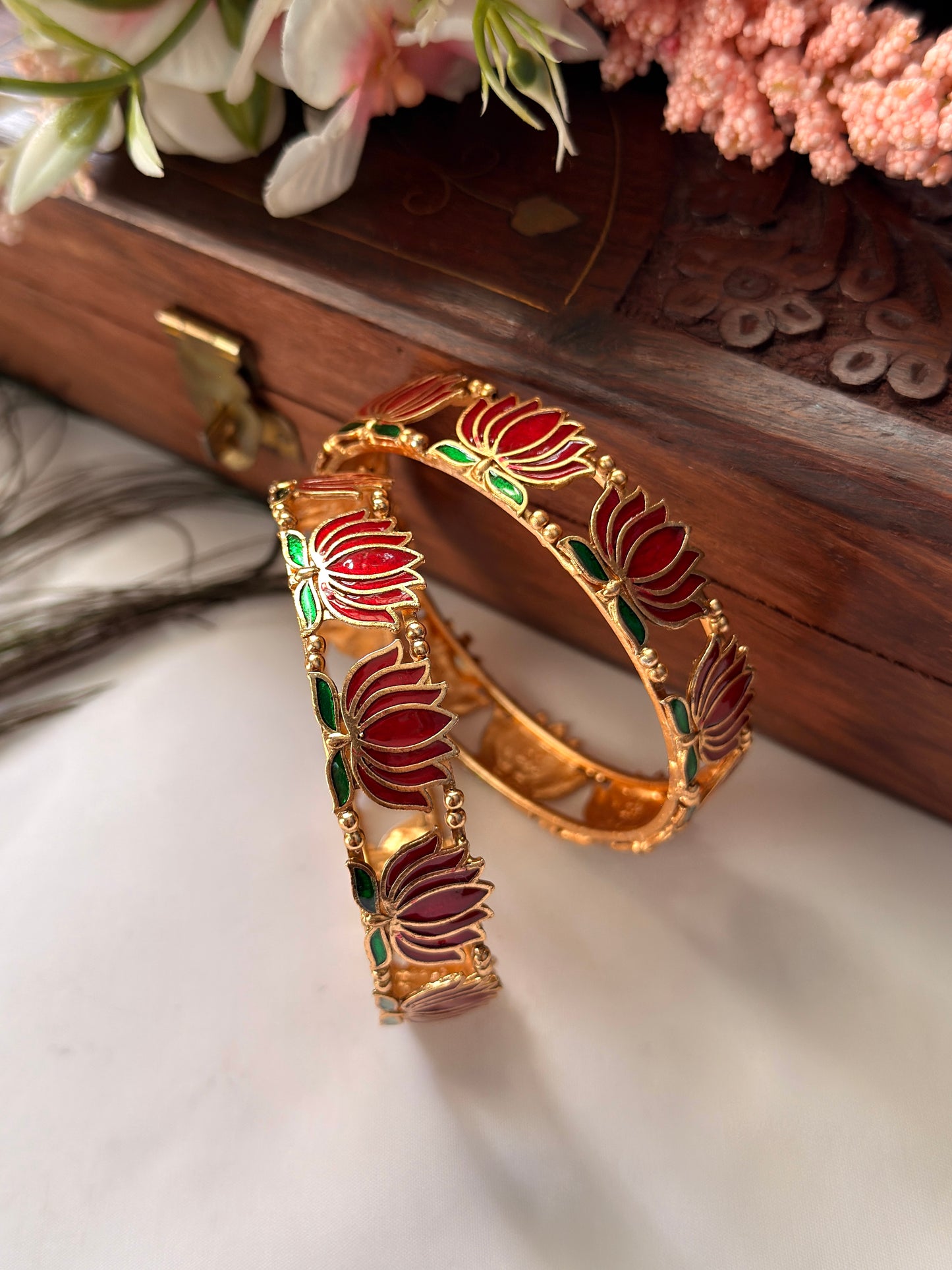 Multi Lotus Bangles B20