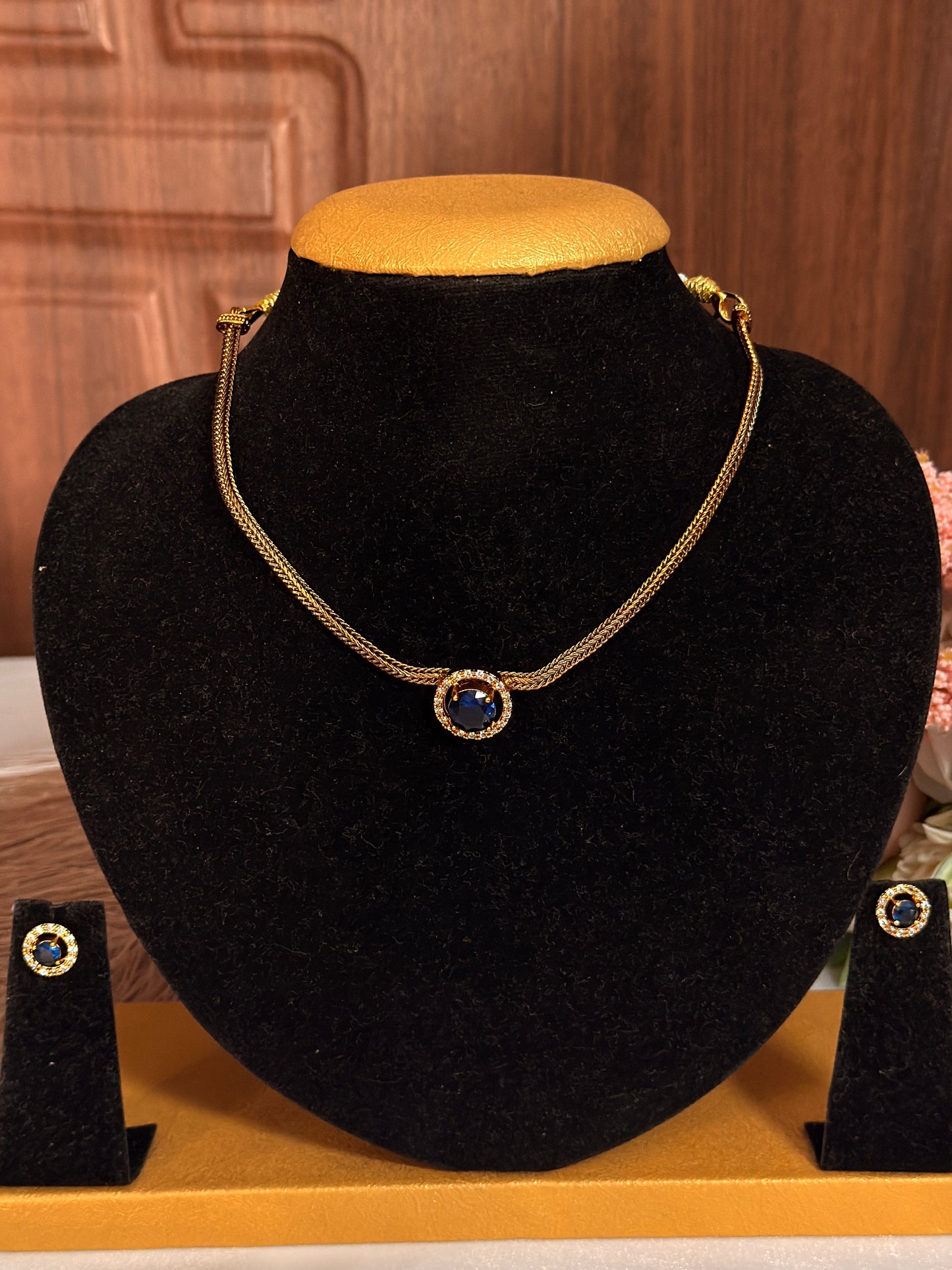 Simple Stone Necklace NE09