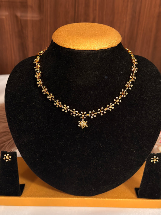 Star design AD Necklace DIA32