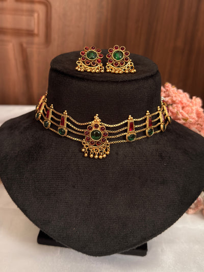 RED & GREEN choker CHO10