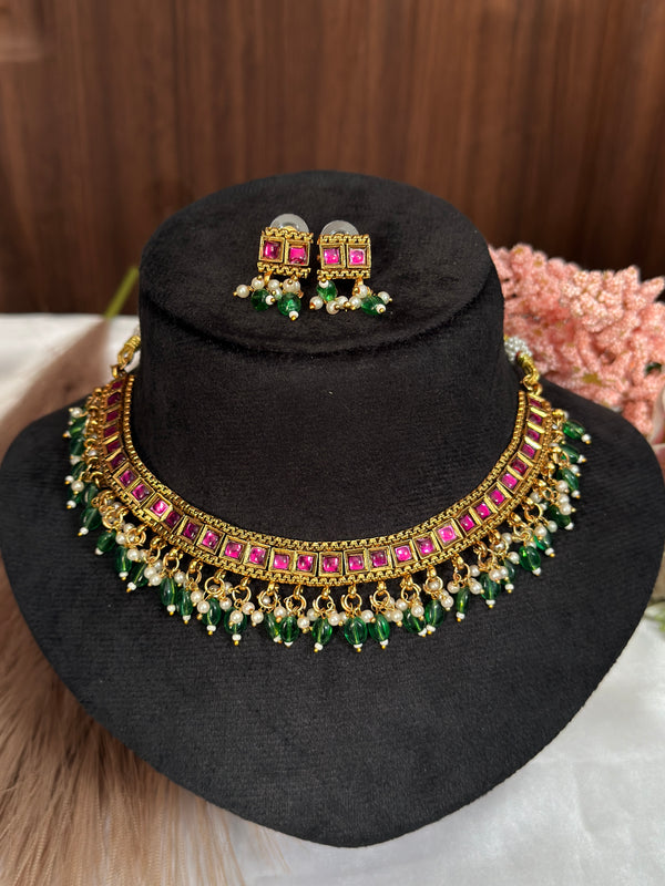 Polki Kundan NE69