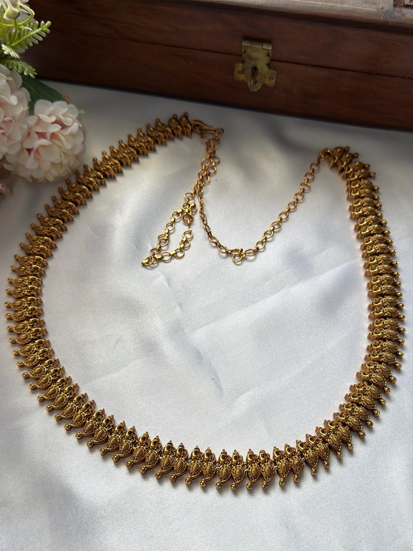 Peacock Head Mango Hipchain/Haram HB11