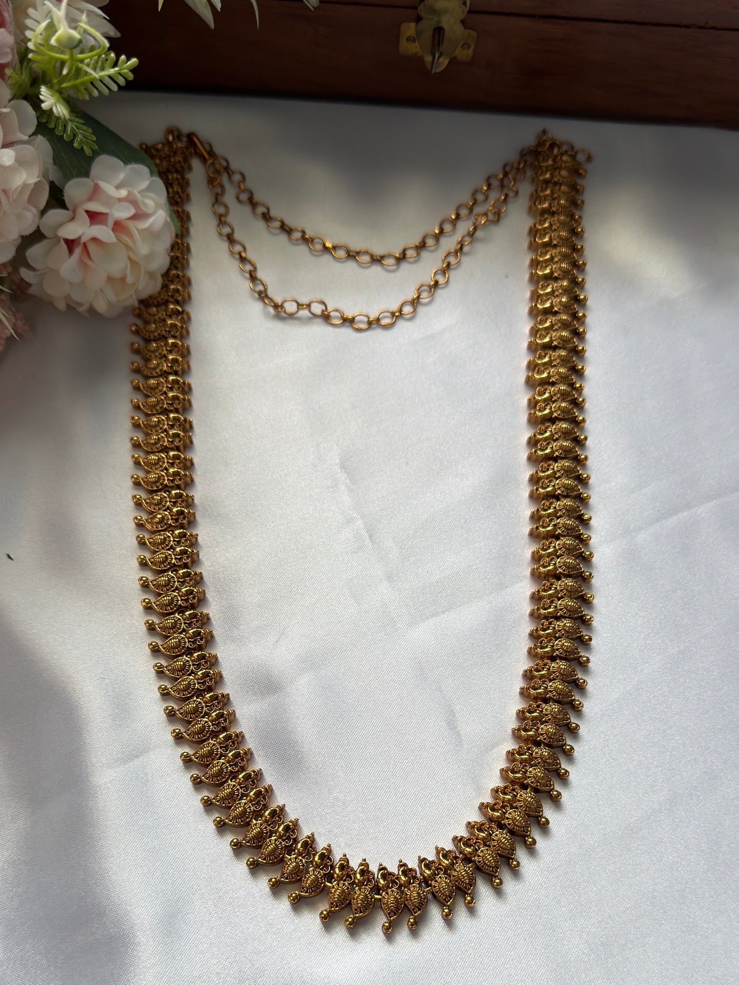 Peacock Head Mango Hipchain/Haram HB11