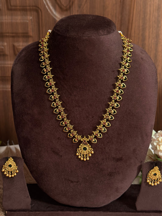 Palaka Long Gold Beads L58