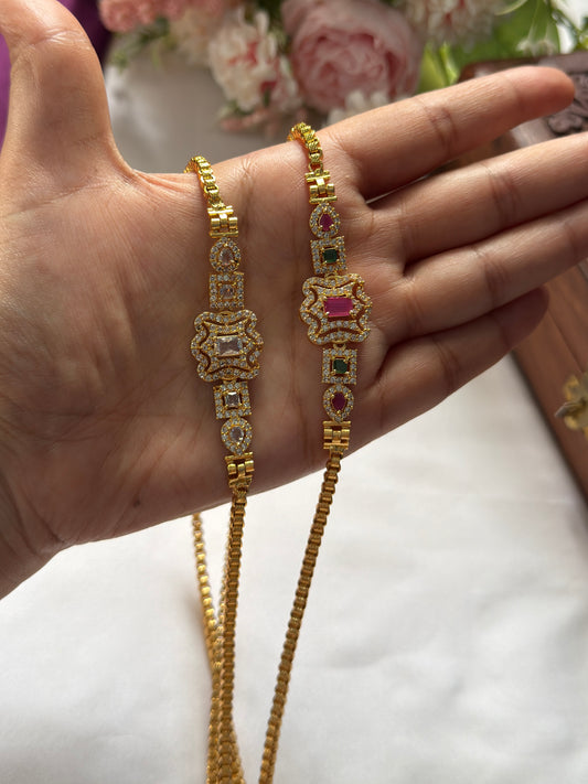 Square Mugappu Chain MC08