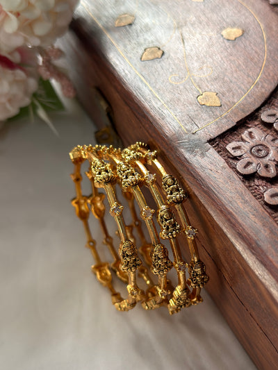 Goddess White Stone Kidz Bangles B53