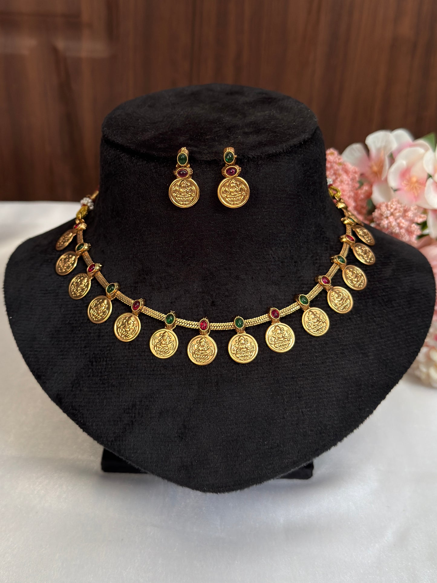 Coin Necklace Multi