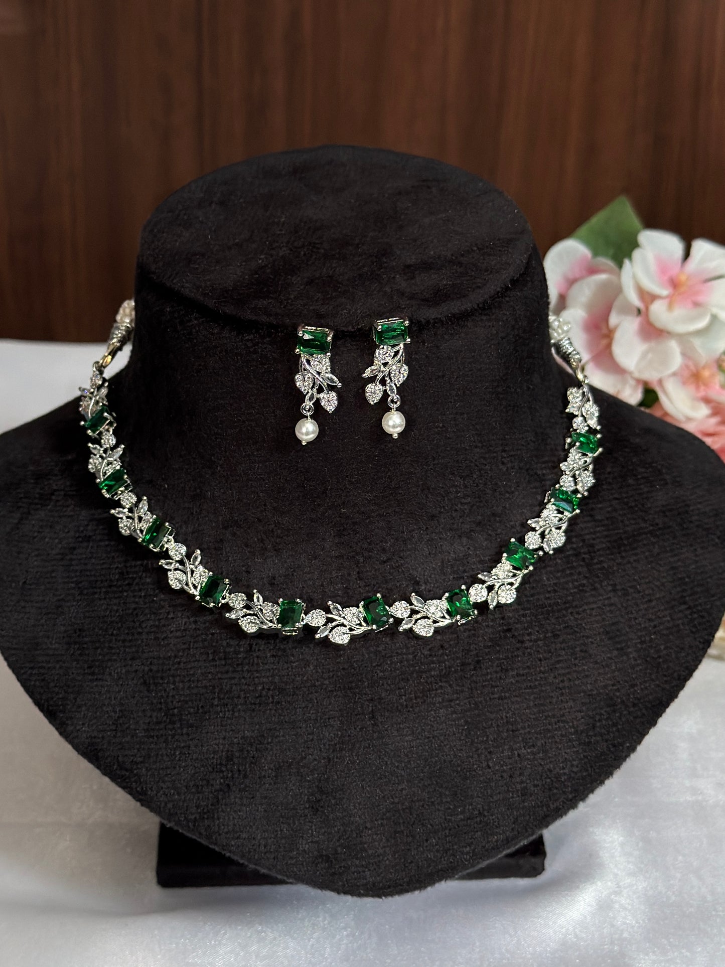 Silver AD Necklace